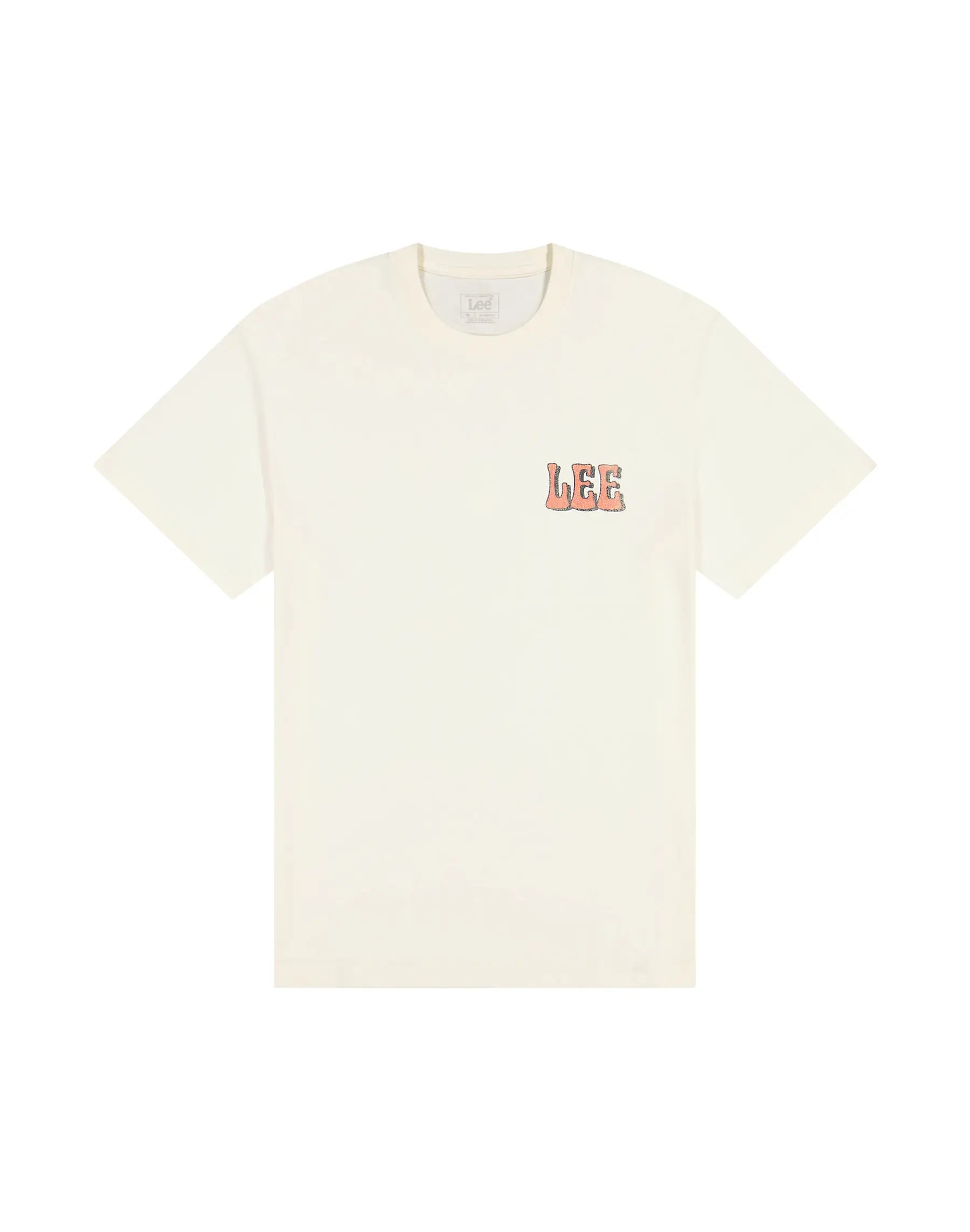 MESKA KOSZULKA LEE VINYL TEE NATURAL 112376488