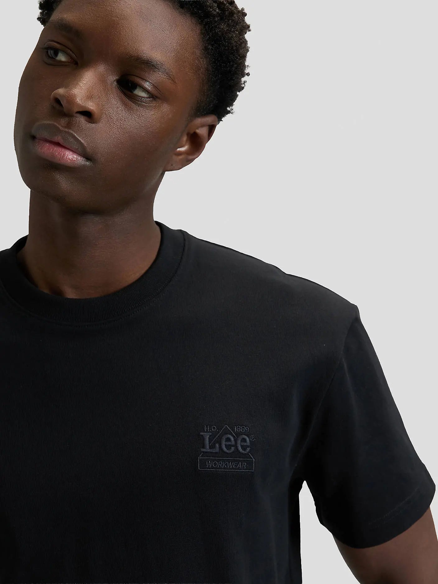 MESKA KOSZULKA LEE WORKWEAR ESS TEE BLACK 112378772