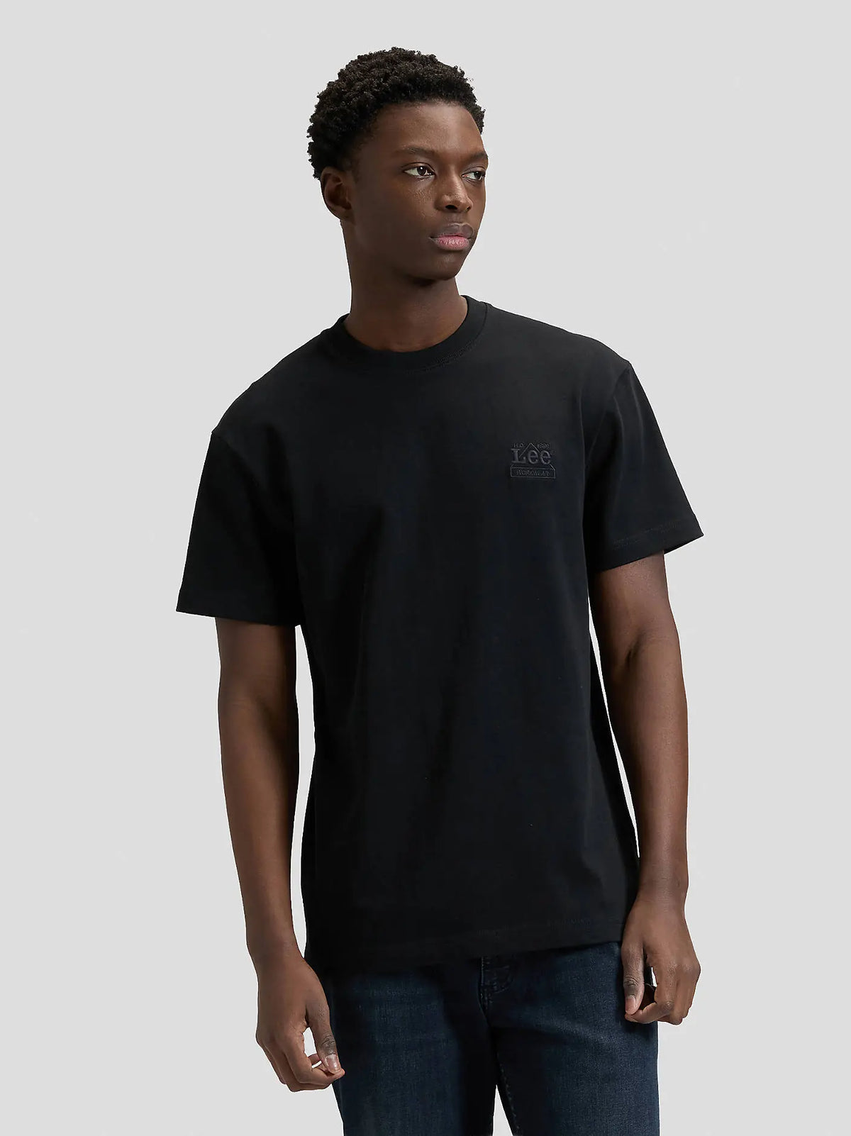 MESKA KOSZULKA LEE WORKWEAR ESS TEE BLACK 112378772