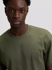 MĘSKA KOSZULKA LEE WORKWEAR ESS TEE OAK MOSS 112378773