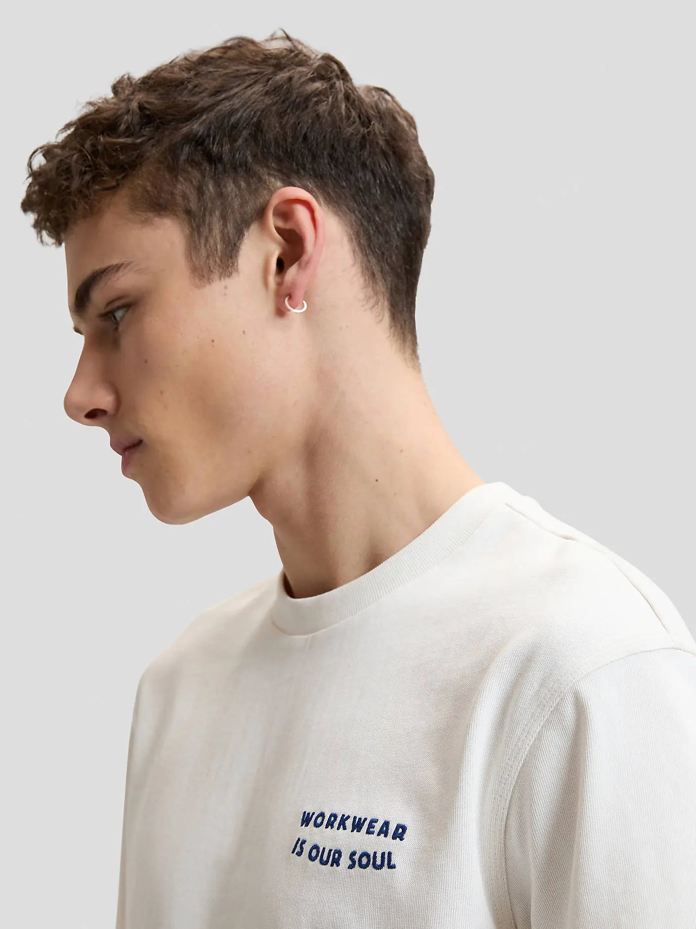 MESKA KOSZULKA LEE WORKWEAR SOUL TEE NATURAL 112378767