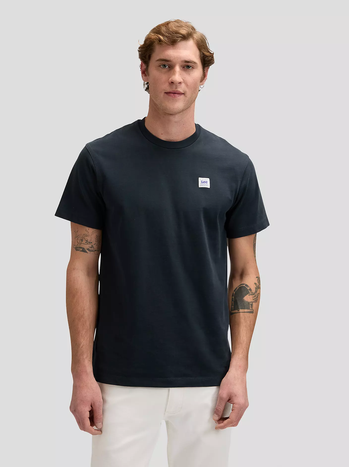 MĘSKA KOSZULKA LEE WORKWEAR TEE REBEL NAVY 112376608