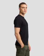 MĘSKA KOSZULKA LEE WOVEN LABEL TEE BLACK 112387313