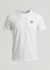 Męska Koszulka Lee Woven Label Tee Bright White 112376540