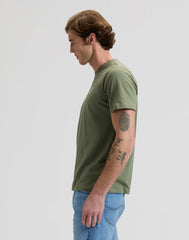 Męska Koszulka Lee Woven Label Tee Mercantile Green 112376538