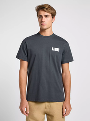 MĘSKA KOSZULKA LEE WW GRAPHIC TEE WASHED BLACK 112364591