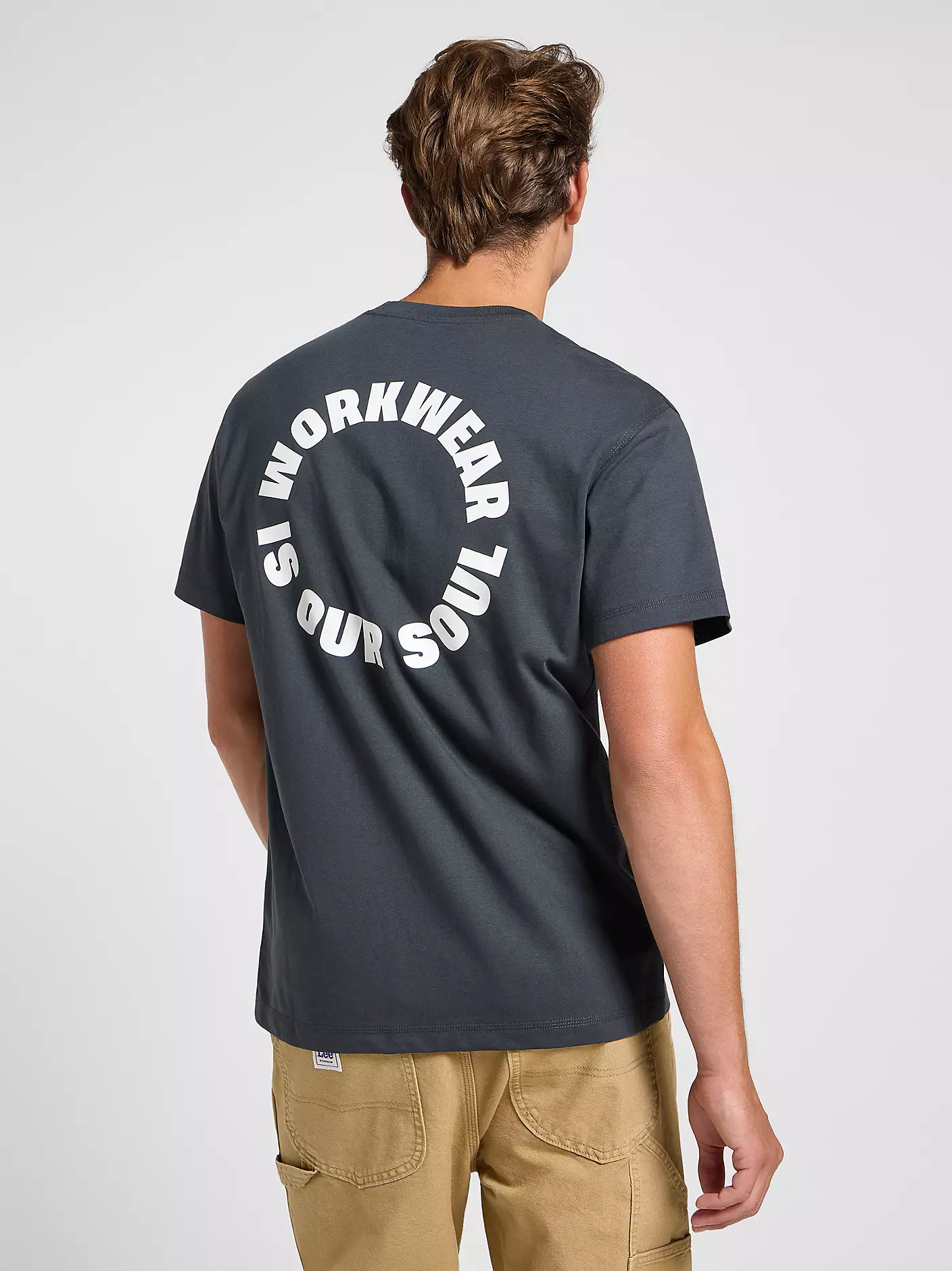 MĘSKA KOSZULKA LEE WW GRAPHIC TEE WASHED BLACK 112364591