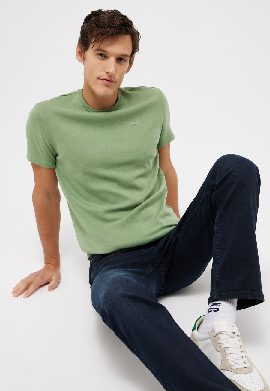 MĘSKA KOSZULKA MUSTANG Allen T-shirt Hedge Green 1014930 6336