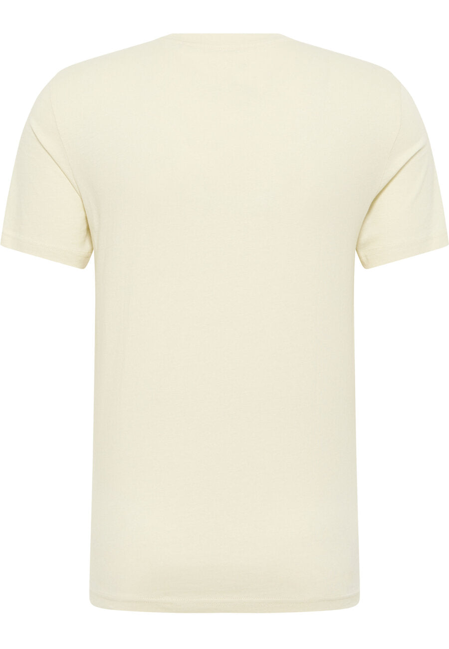 MĘSKA KOSZULKA MUSTANG Austin T-shirt LOGO Light Gray 1015058 3003
