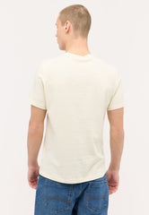 MĘSKA KOSZULKA MUSTANG Austin T-shirt LOGO Light Gray 1015068 3003