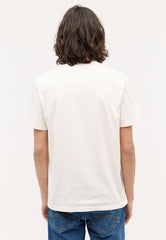 MĘSKA KOSZULKA MUSTANG Austin T-shirt NADRUK Whisper White 1014954 2013