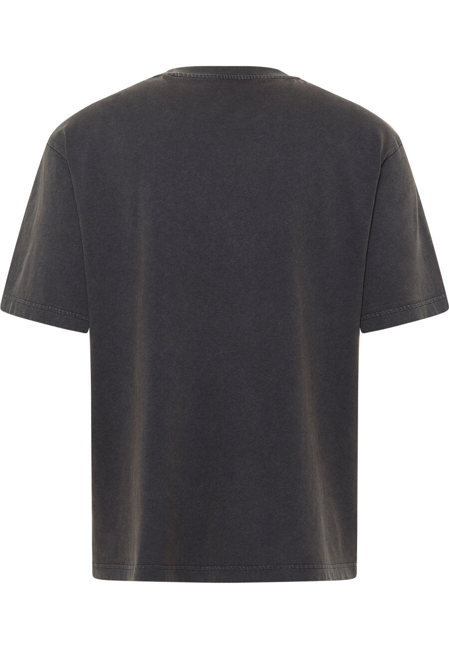 MĘSKA KOSZULKA MUSTANG T-shirt Akron Jet Black 1015658 4188