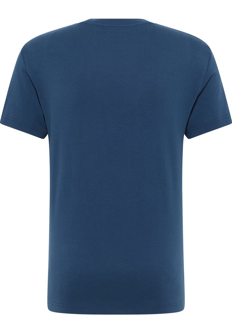 MĘSKA KOSZULKA MUSTANG T-shirt Allen Insignia Blue 1015061 5230