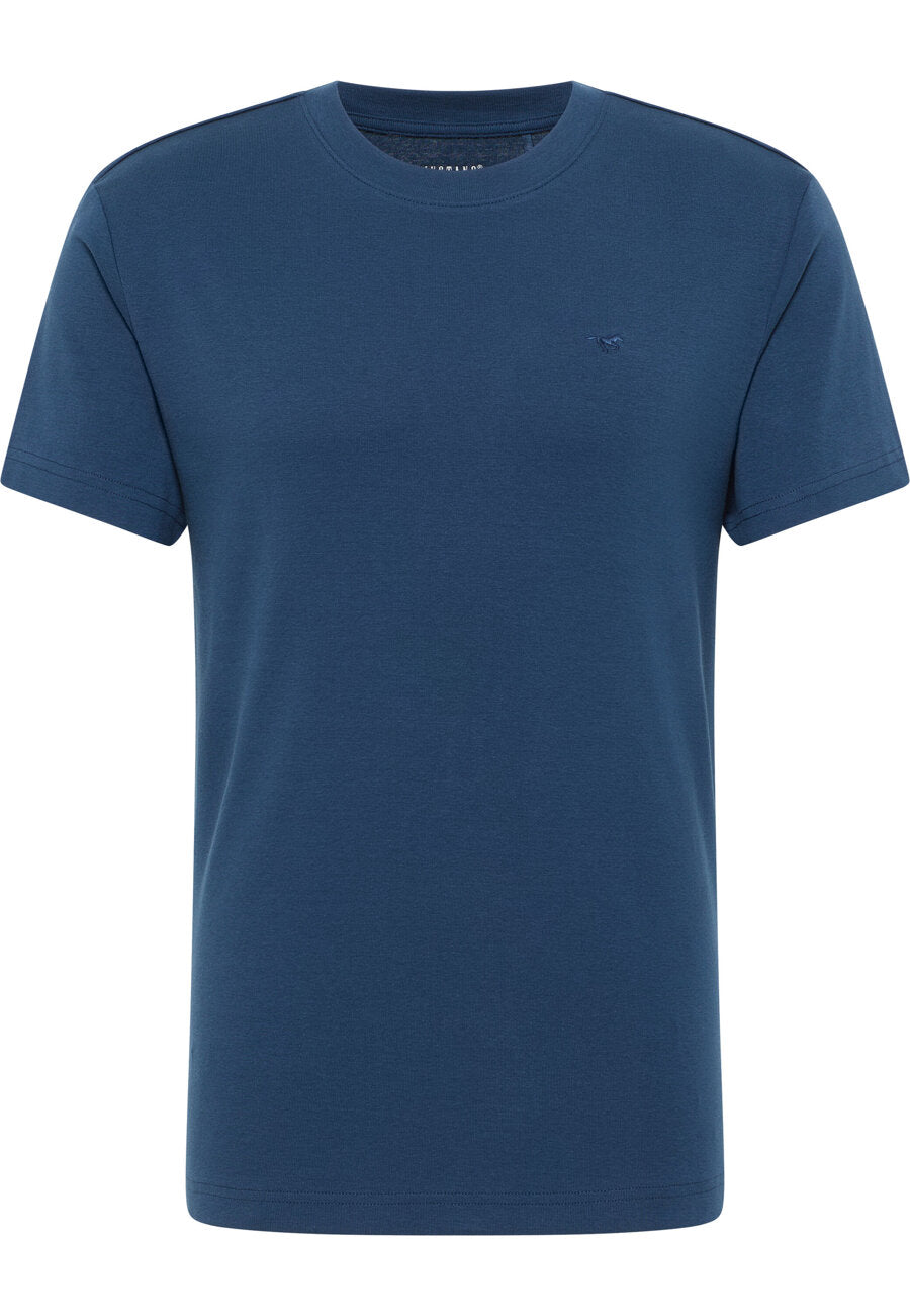 MĘSKA KOSZULKA MUSTANG T-shirt Allen Insignia Blue 1015061 5230