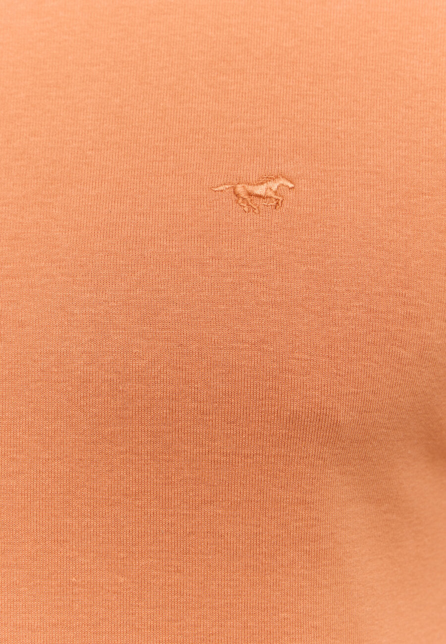 MĘSKA KOSZULKA MUSTANG T-shirt Allen Raw Sienna 1015061 7088