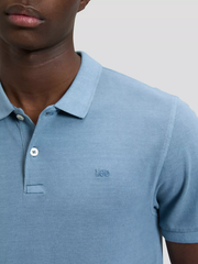 MĘSKA KOSZULKA POLO LEE GARMENT DYE POLO DUSTIER BLUE 112376470