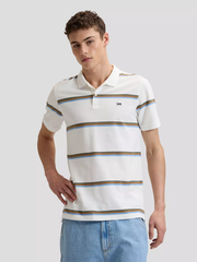 MĘSKA KOSZULKA POLO LEE PIQUE POLO HALOGEN SAFARI STRIPE 112376476