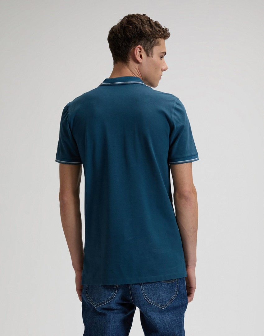 MĘSKA KOSZULKA POLO LEE PIQUE POLO ORION BLUE 112376503
