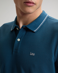 MĘSKA KOSZULKA POLO LEE PIQUE POLO ORION BLUE 112376503
