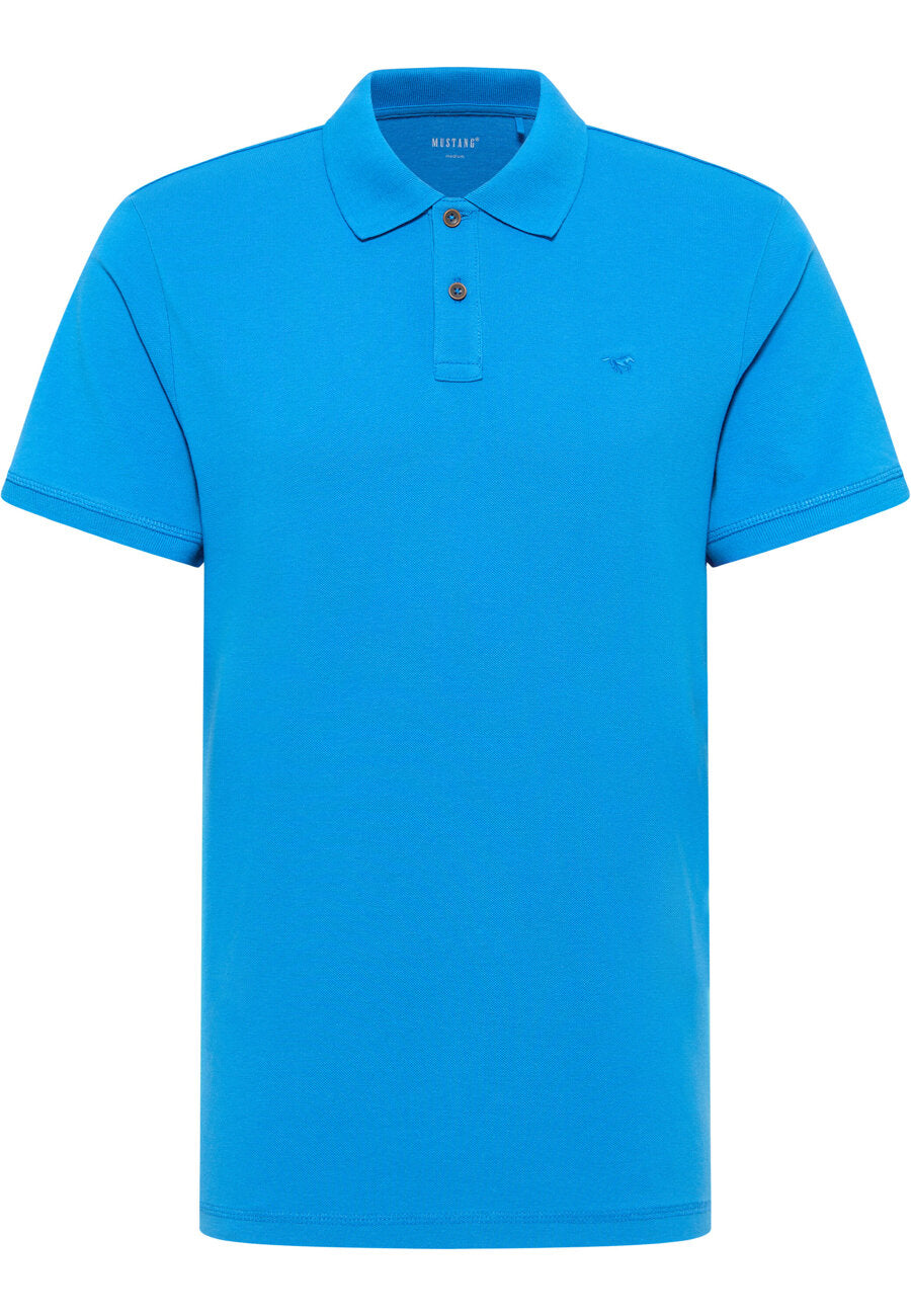 MĘSKA KOSZULKA POLO MUSTANG Palco French Blue 1015065 5177