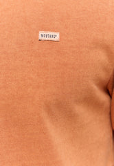 MĘSKA KOSZULKA POLO MUSTANG Palco Raw Sienna 1015066 7088