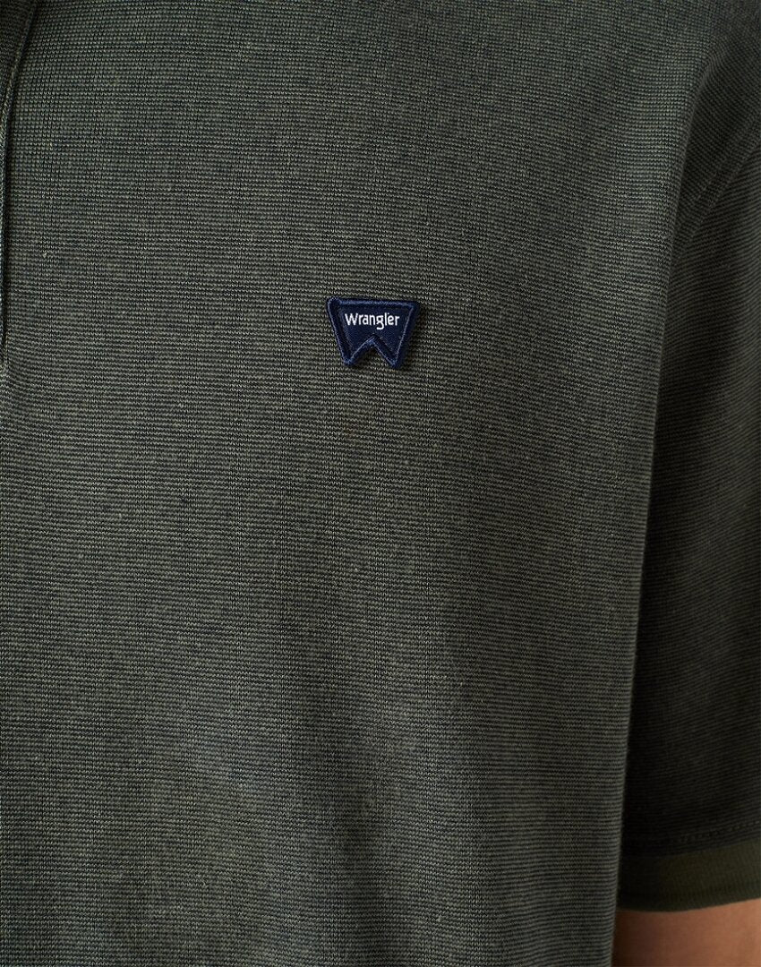 MĘSKA KOSZULKA POLO POLÓWKA WRANGLER POLO SHIRT DUSTY OLIVE 112350410 W709013993