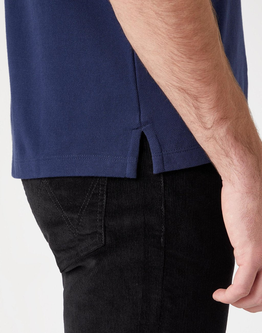 MĘSKA KOSZULKA POLO WRANGLER SS PIQUE POLO NAVY W7D5K4114 112131754