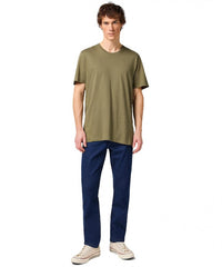 Męska Koszulka Wrangler 2 Pack Tee Dusty Olive 112321466