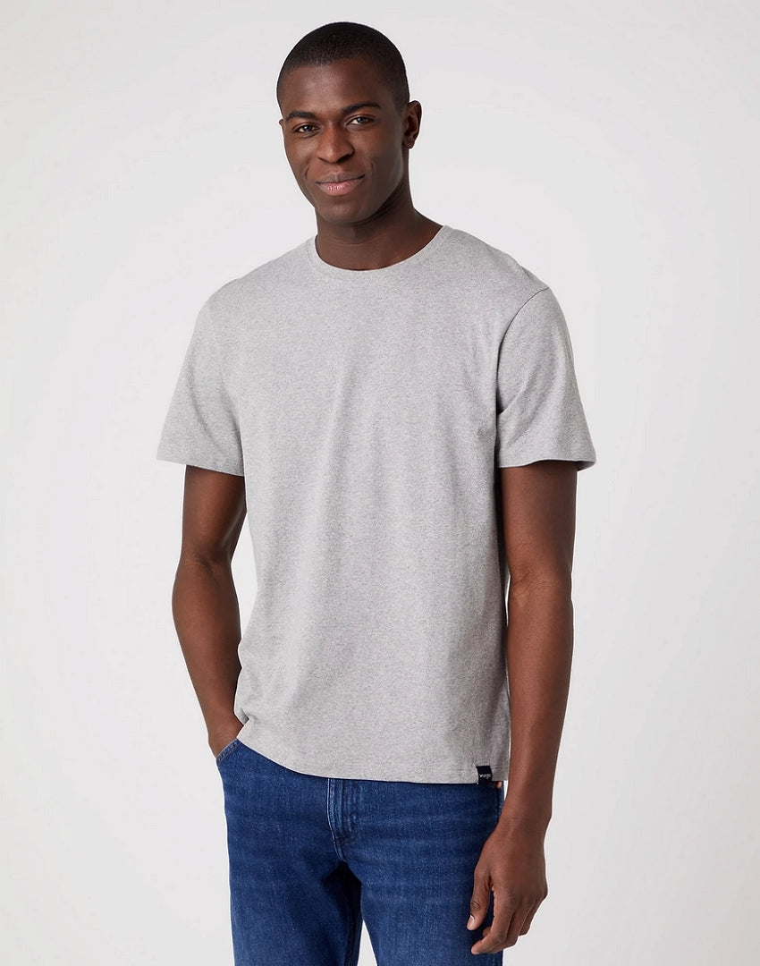 Meska Koszulka Wrangler 2 Pack Tee Mid Grey Melee 112321465