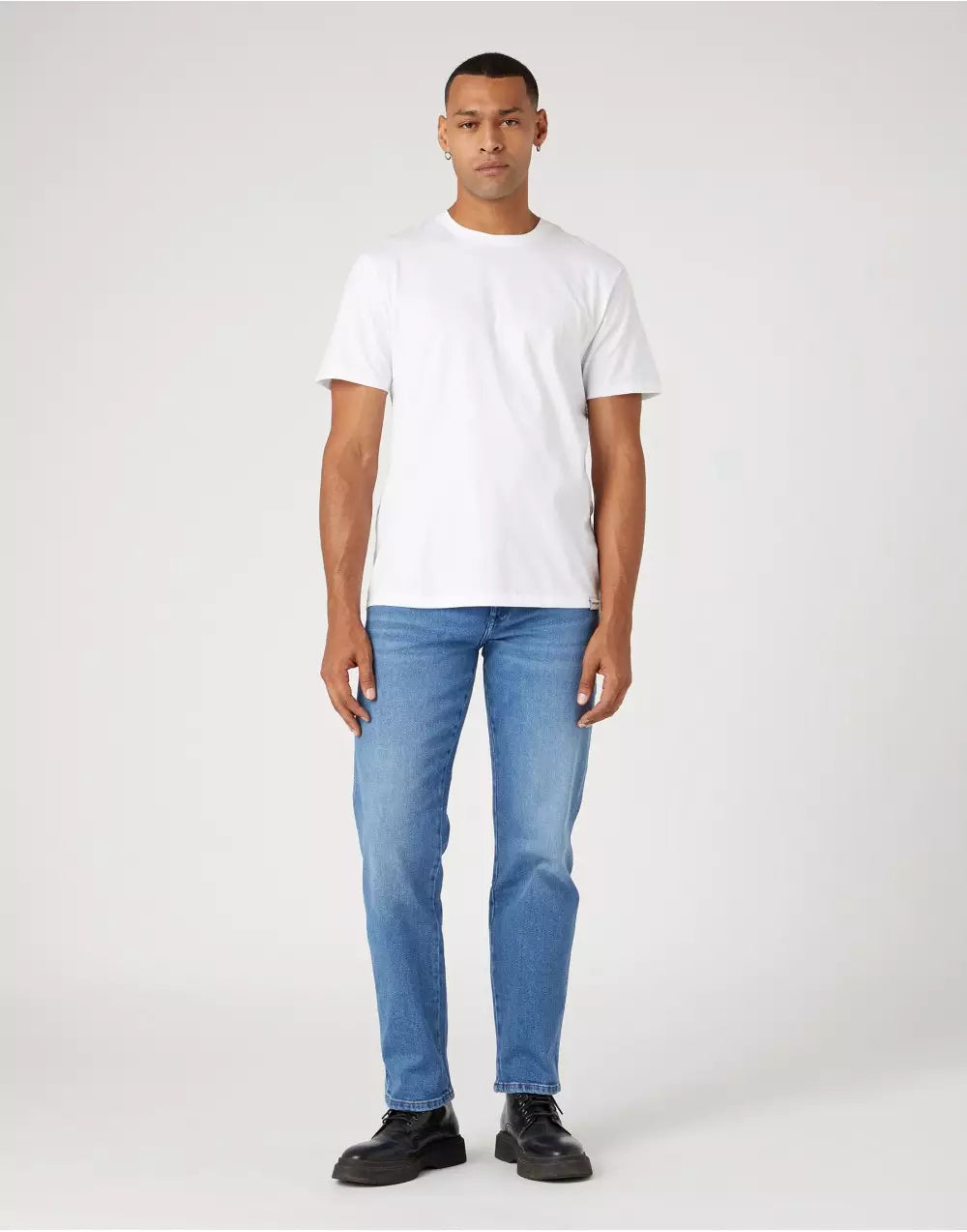 Meska Koszulka Wrangler 2 Pack Tee Mid Grey Melee 112321465