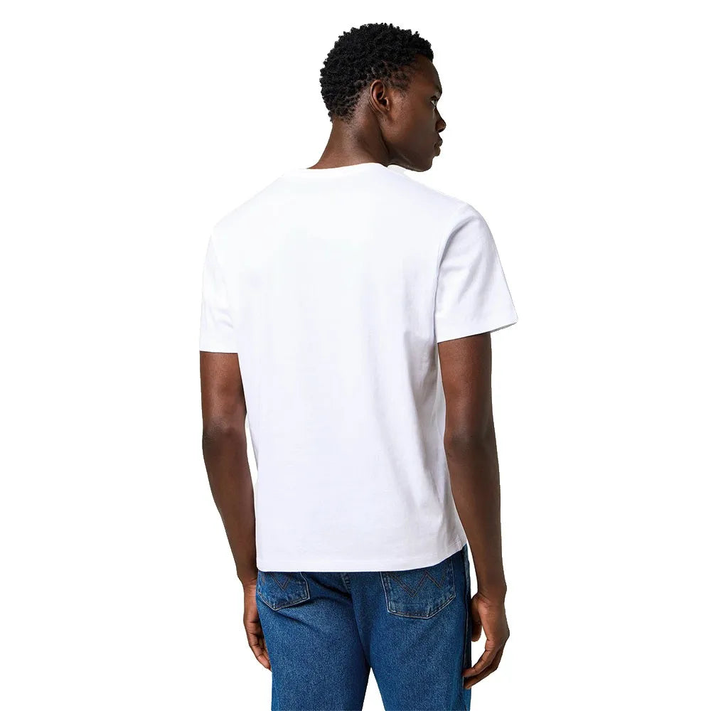 3PAK Męskie Koszulki Wrangler Tee White Olive Navy 112371483