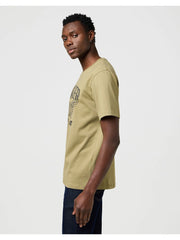 Męska Koszulka Wrangler Americana Tee Aloe 112371474