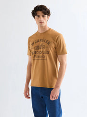 MESKA KOSZULKA WRANGLER AMERICANA TEE CHIPMUNK 112377952
