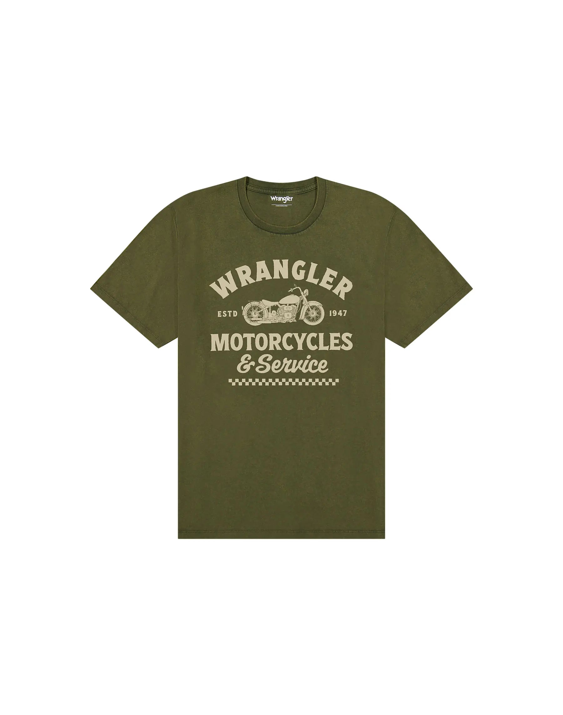 MESKA KOSZULKA WRANGLER AMERICANA TEE DEEP DEPTHS 112377954