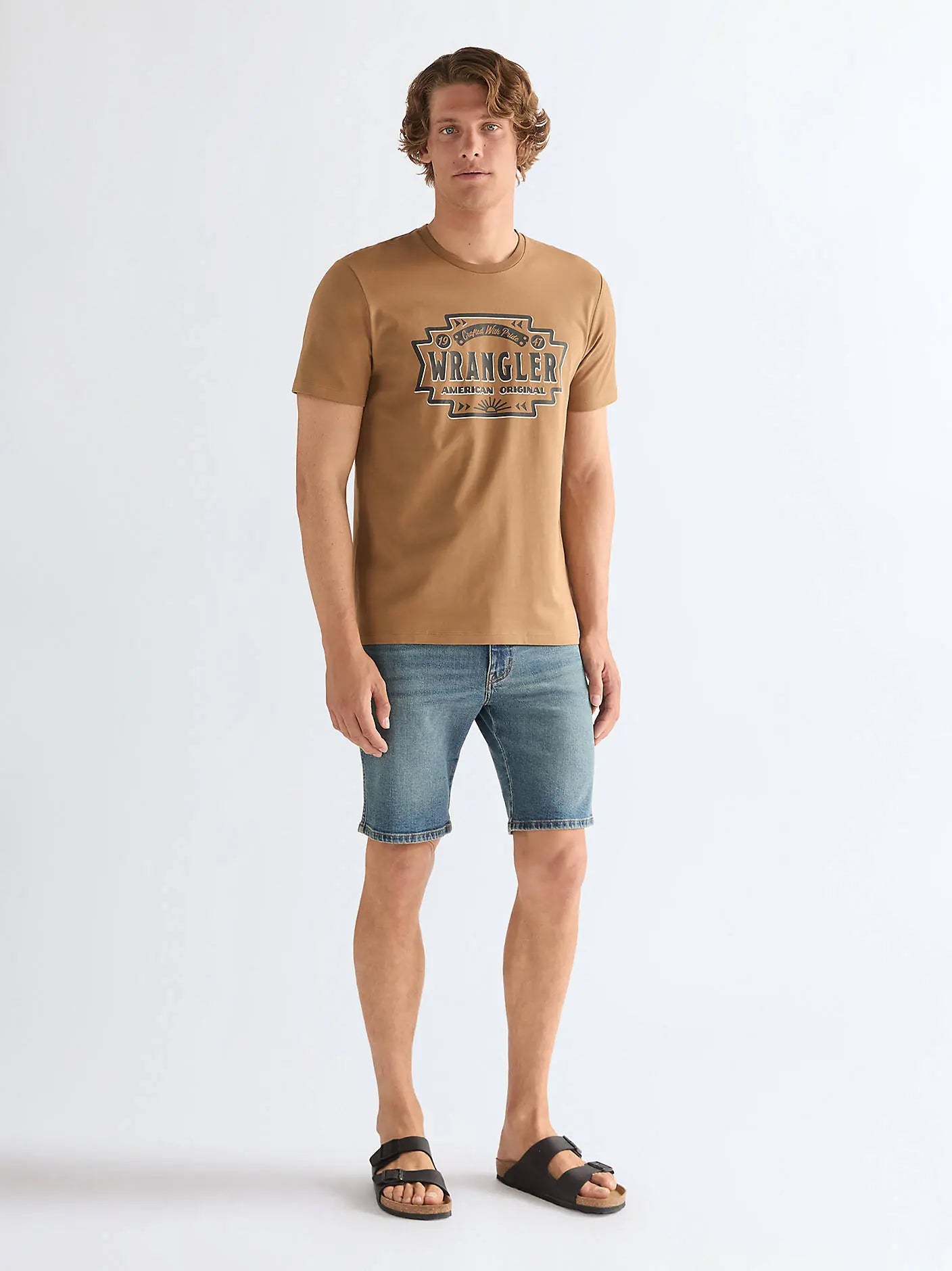 MESKA KOSZULKA WRANGLER AMERICANA TEE ERMINE 112378475