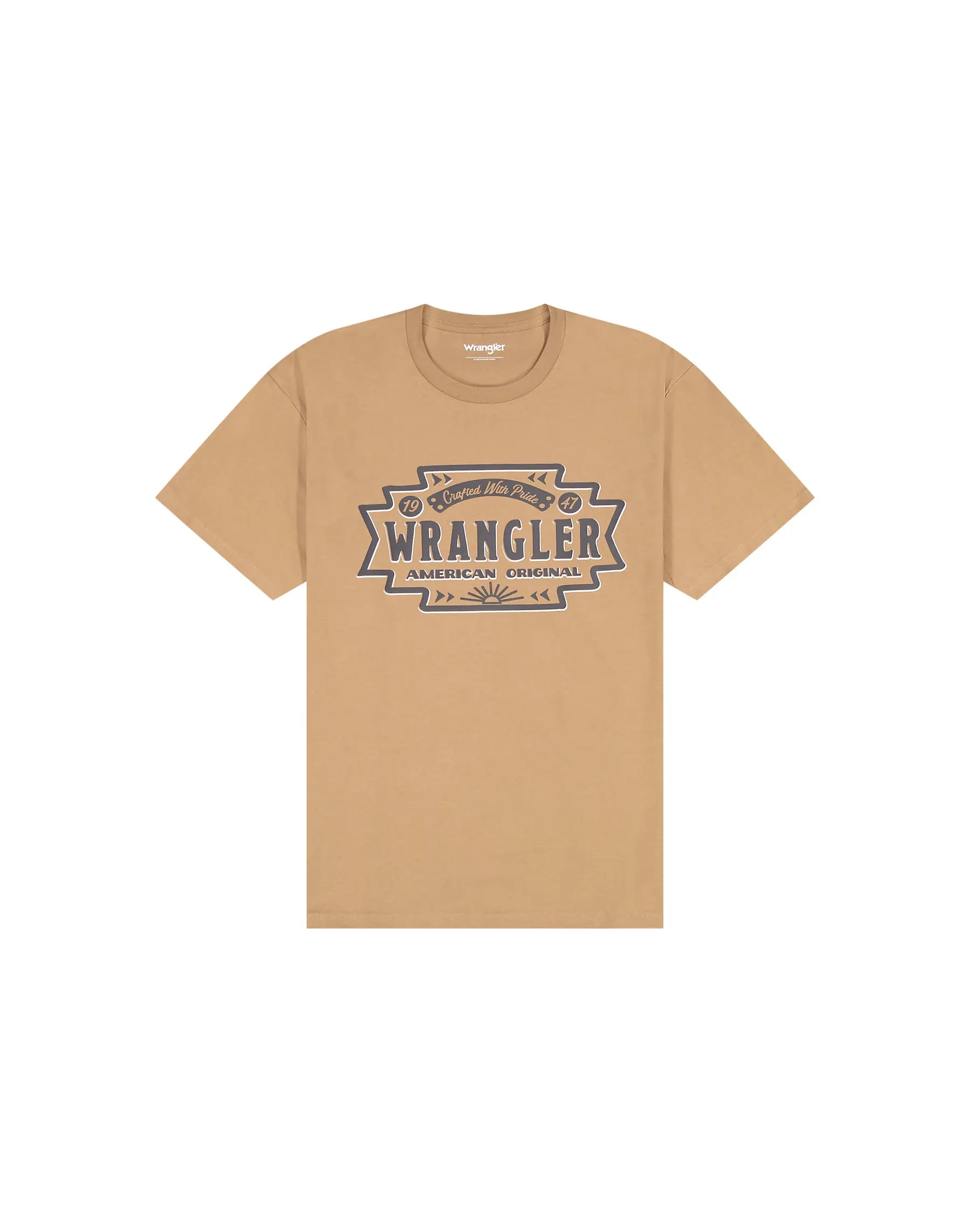 MESKA KOSZULKA WRANGLER AMERICANA TEE ERMINE 112378475