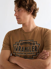 MESKA KOSZULKA WRANGLER AMERICANA TEE ERMINE 112378475