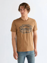 Meska Koszulka Wrangler Americana Tee Ermine 112378475
