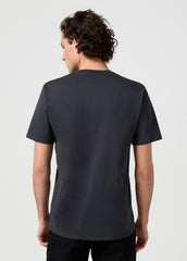 MESKA KOSZULKA WRANGLER AMERICANA TEE FADED BLACK 112362790