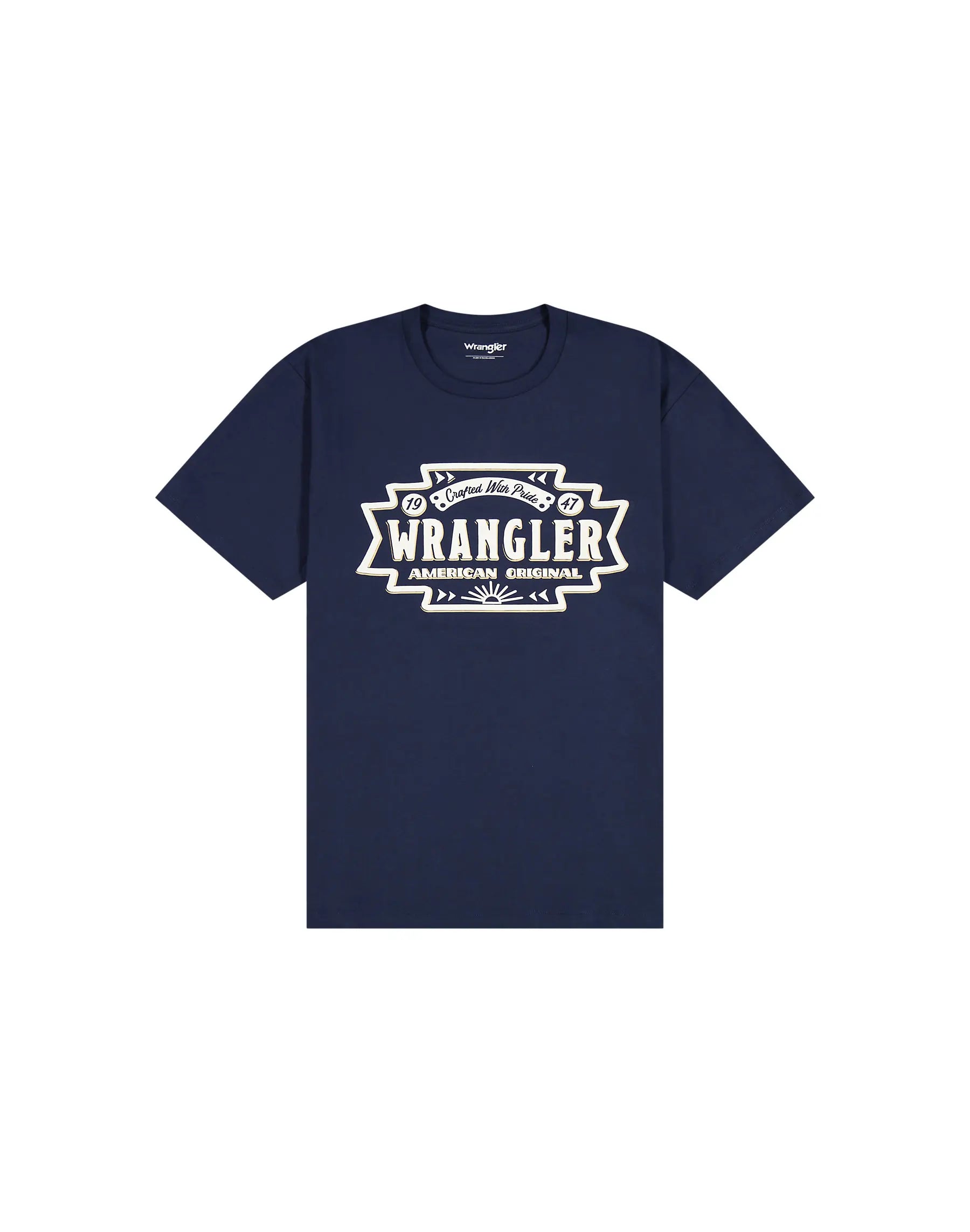 Męska Koszulka Wrangler Americana Tee Navy 112378425