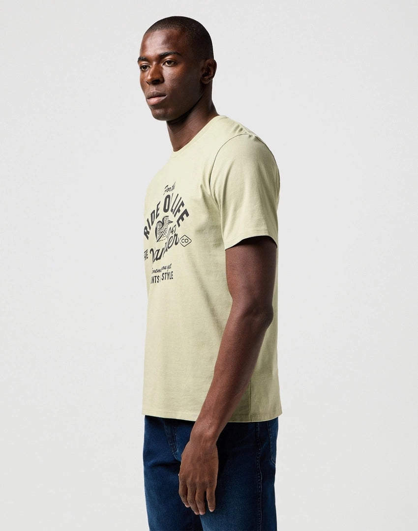 Meska Koszulka Wrangler Americana Tee Tea 112362789