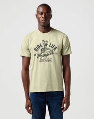 Meska Koszulka Wrangler Americana Tee Tea 112362789