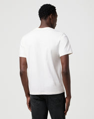 Męska Koszulka Wrangler Americana Tee Worn White 112371417