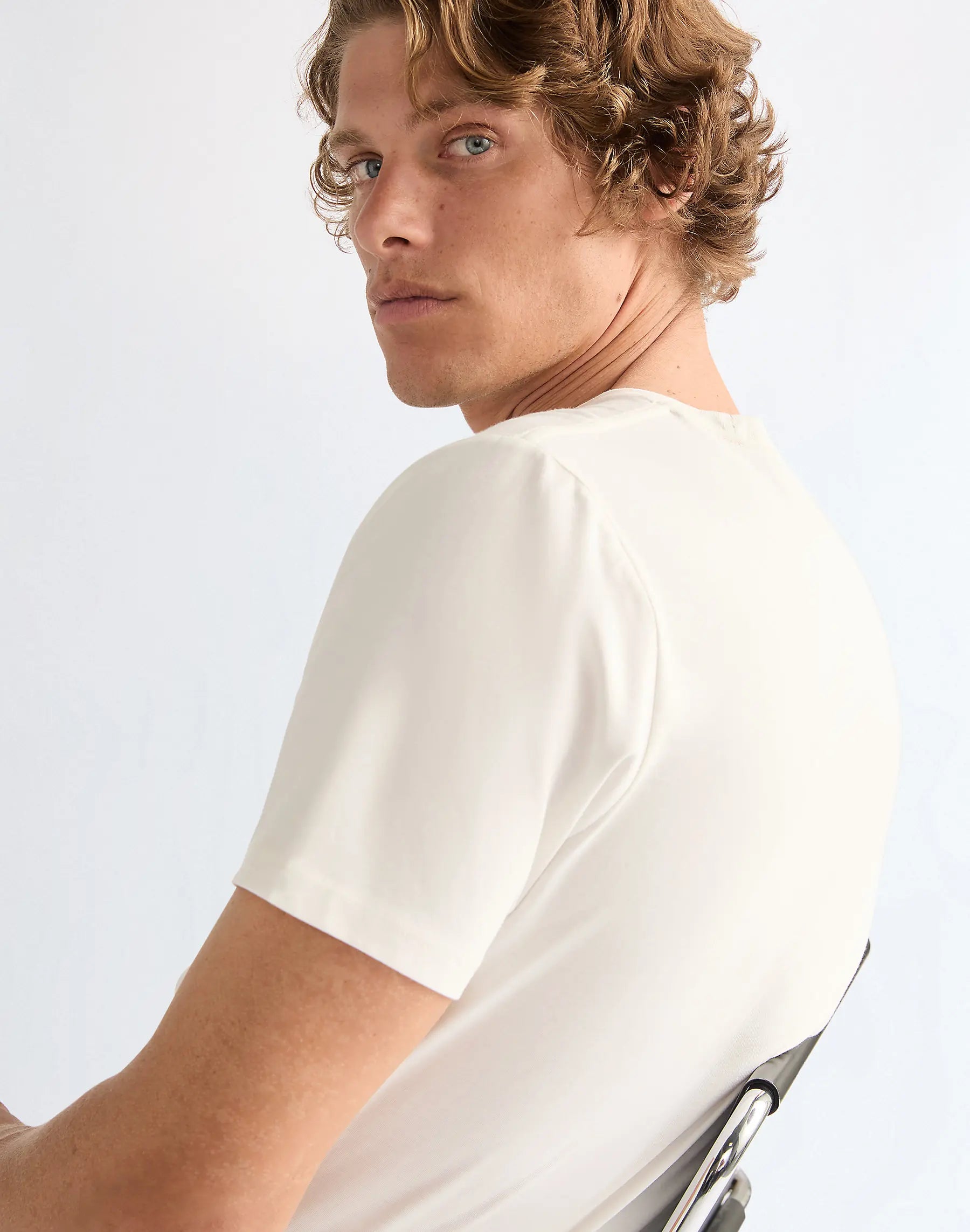 Męska Koszulka Wrangler Americana Tee Worn White 112378505