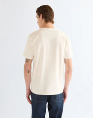 MĘSKA KOSZULKA WRANGLER AMERICANA TEE WORN WHITE 112387010