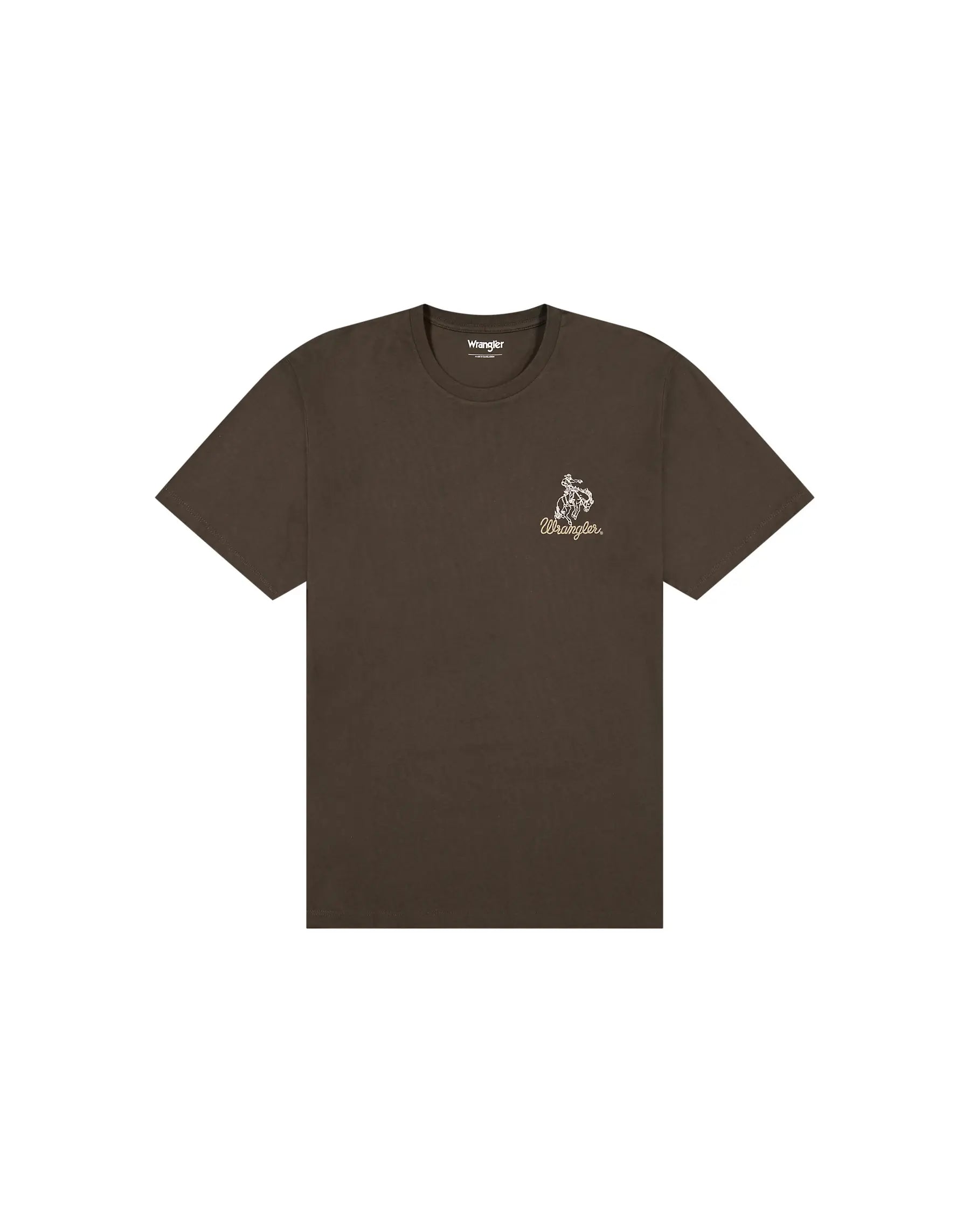 MESKA KOSZULKA WRANGLER EMBROIDERY TEE WREN 112377991