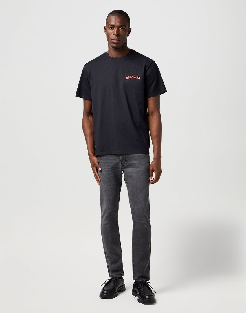 Męska Koszulka Wrangler Graphic Tee Black 112362793