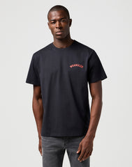 Męska Koszulka Wrangler Graphic Tee Black 112362793