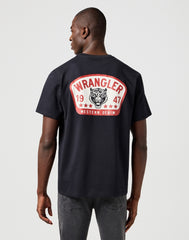 Męska Koszulka Wrangler Graphic Tee Black 112362793