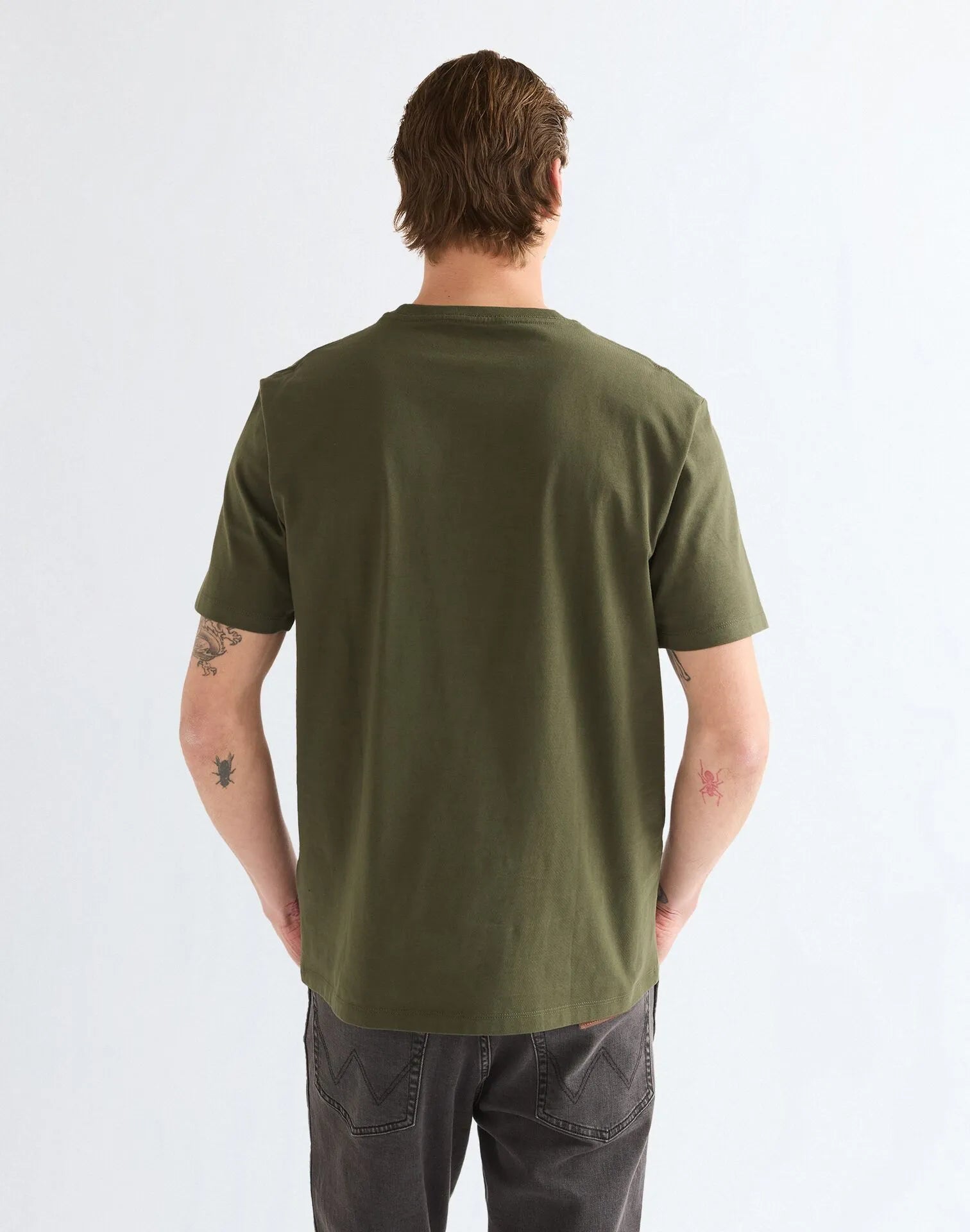 MĘSKA KOSZULKA WRANGLER GRAPHIC TEE DEEP DEPTHS 112387012